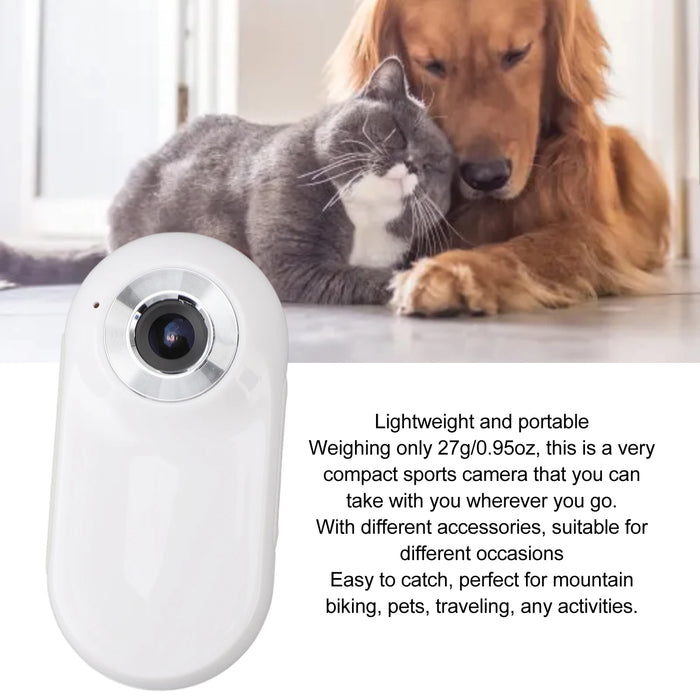 Pet Collar Camera HD 1080P