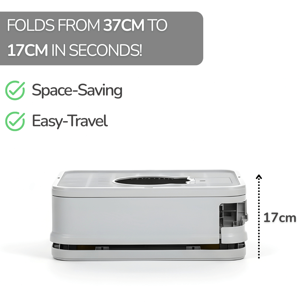 Enclosed Cat Litter Box with Drawer and One-Way Entry for Odor Control – Spacious and Easy to Clean Litter Box for All Cats