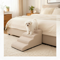 Thumbnail for Pet Steps for Dog – Non-Slip Stairs for Bed and Couch – Soft Foam, Machine-Washable, Multiple Sizes Available