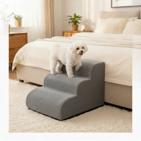 Thumbnail for Pet Steps for Dog – Non-Slip Stairs for Bed and Couch – Soft Foam, Machine-Washable, Multiple Sizes Available