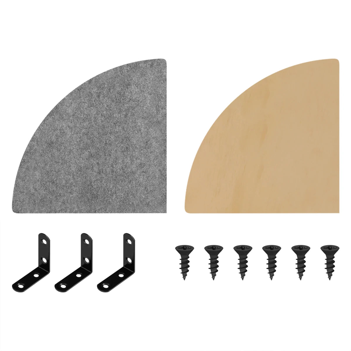 Wall-Mounted Cat Furniture with Solid Wood Cat Bed and Wide Climbing Steps for Indoor Cats