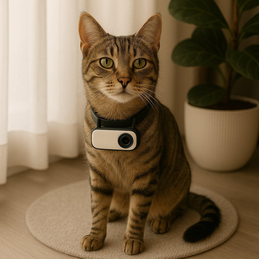 Pet Collar Camera HD 1080P